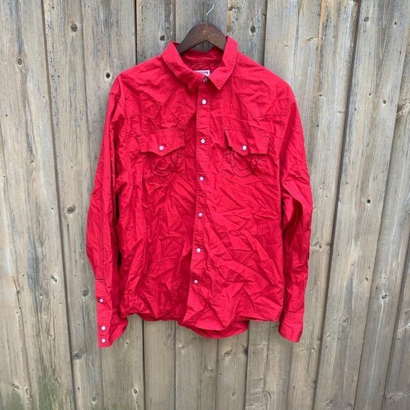 True Religion Shirt Red XXL - Picture 3 of 5